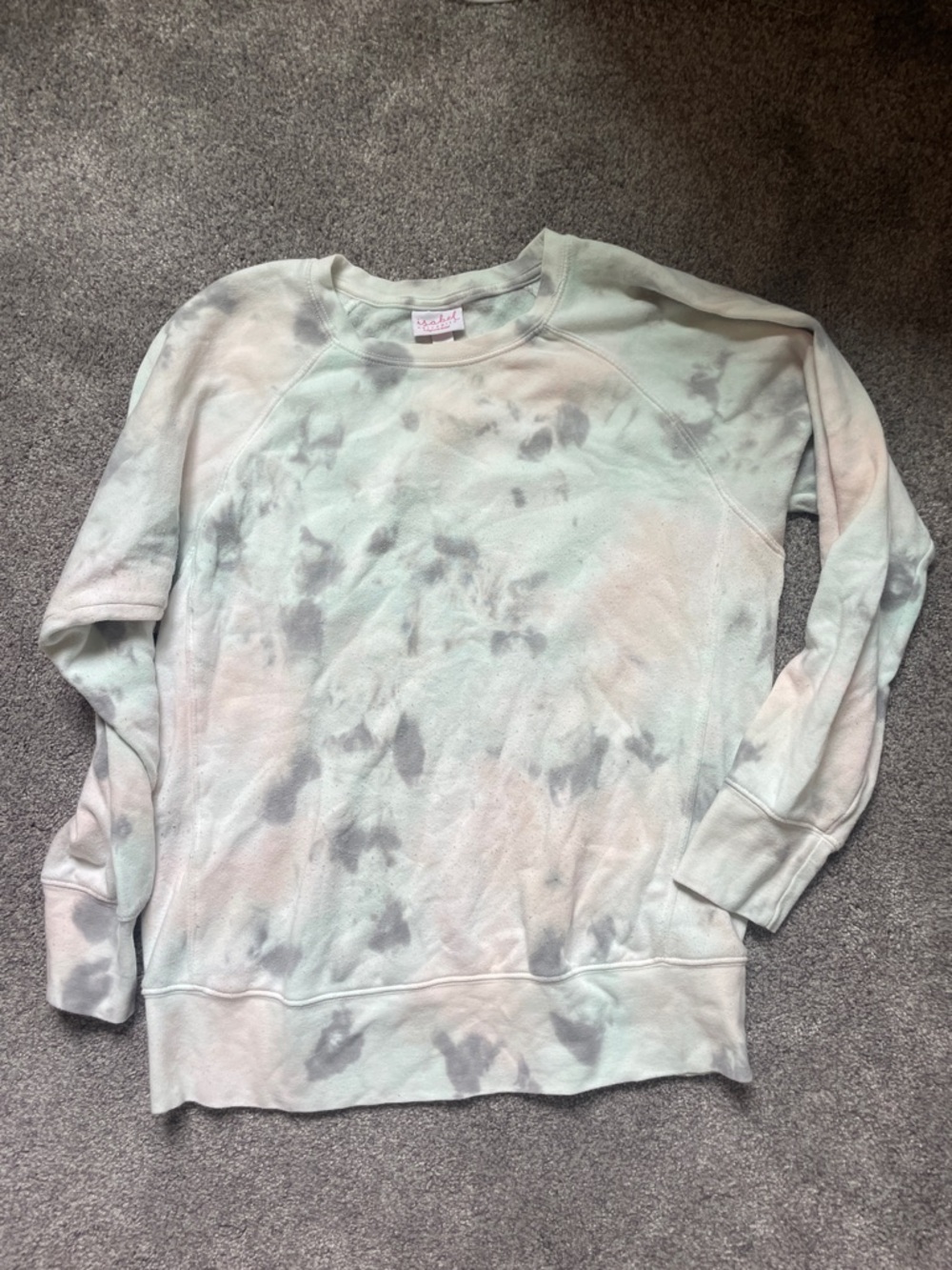 Isabel maternity tie-dye sweater